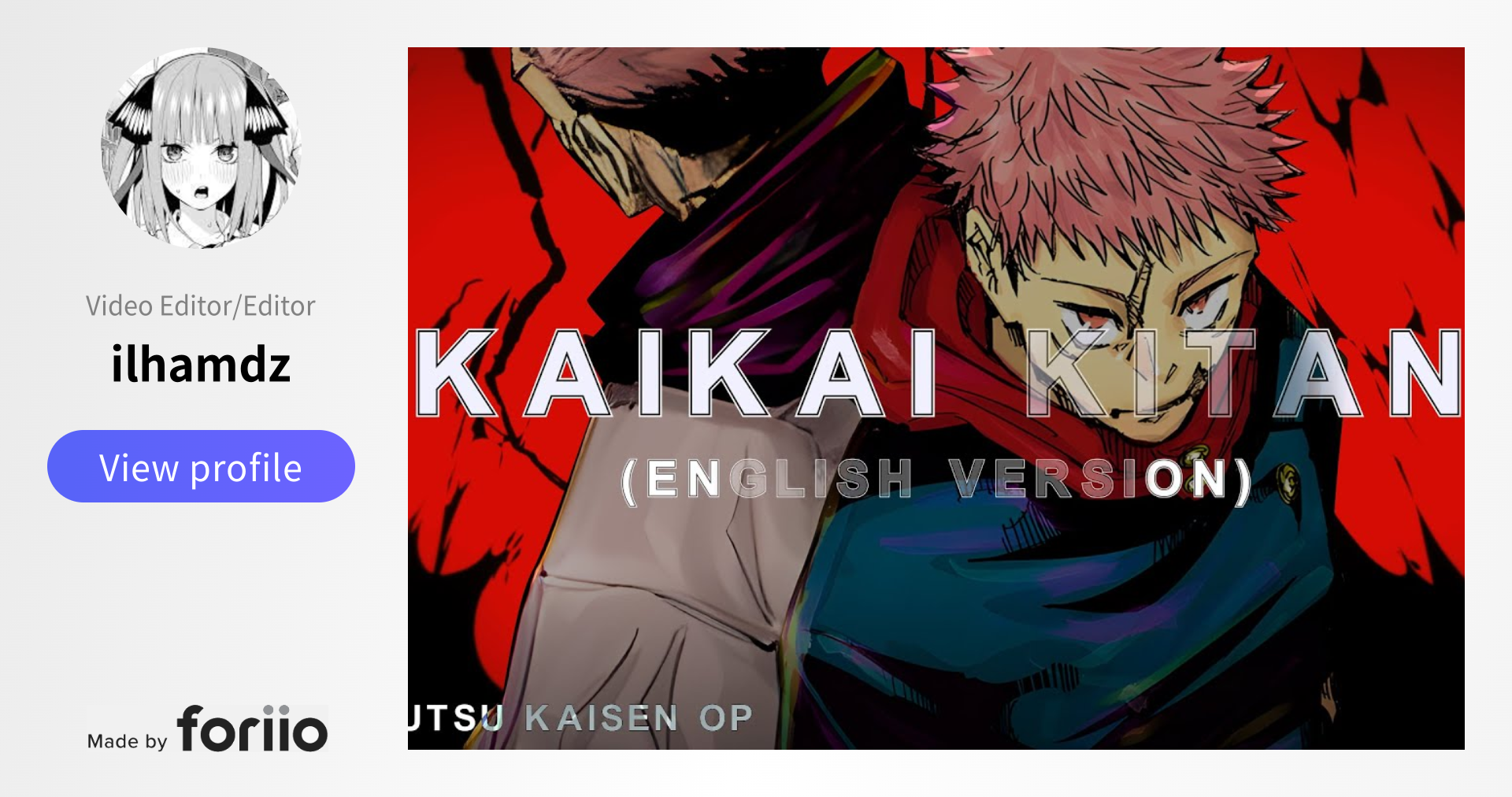 SPECIALZ (English Cover)「Jujutsu Kaisen OP 4」【Will Stetson